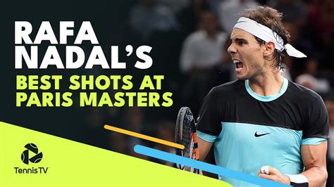 nadal paris rolex|Rafael Nadal: Best Shots From The Rolex Paris Masters!.